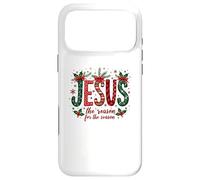Jesus the Reason Christmas Faith Design Religious Art Case for iPhone 17 Pro Max