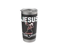 Jesus The Savior Dab Dabbing God Christian Easter Christmas Stainless Steel Insulated Tumbler