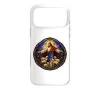 Jesus the Shepherd Medieval Cathedral Mosaic Art Lambs Case for iPhone 17 Pro Max
