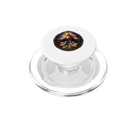 Jesus the Shepherd Medieval Cathedral Mosaic Art Lambs PopSockets PopGrip for MagSafe