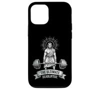 Jesus the Ultimate Deadlifter Christian Gym Faith Workout Case for iPhone 12/12 Pro
