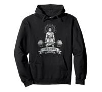 Jesus the Ultimate Deadlifter Christian Gym Faith Workout Pullover Hoodie