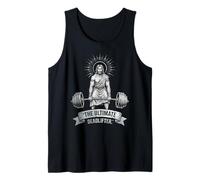 Jesus The Ultimate Deadlifter Christian Gym Faith Workout Tank Top