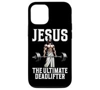 Jesus The Ultimate Deadlifter Fitness Christian Gym Weight Case for iPhone 12/12 Pro