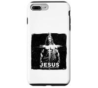 Jesus The Ultimate Deadlifter - Funny Weightlifting Graphic Case for iPhone 7 Plus/8 Plus