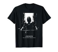 Jesus The Ultimate Deadlifter - Funny Weightlifting Graphic T-Shirt
