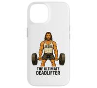 Jesus The Ultimate Deadlifter Gym Faith Strength Case for iPhone 14