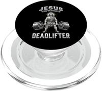 Jesus, The Ultimate Deadlifter Gym Meme PopSockets PopGrip for MagSafe