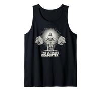 Jesus, The Ultimate Deadlifter Gym Meme Tank Top