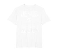 Jesus The Ultimate Deadlifter Jesus Deadlifter T-Shirt, Men's Big and Tall, White, 6X Tall