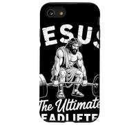 Jesus The Ultimate Deadlifter Motivational Christian Gym Case for iPhone SE (2020) / 7/8