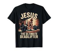 Jesus The Ultimate Deadlifter Muscle T-Shirt