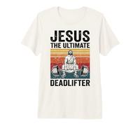 Jesus The Ultimate Deadlifter Premium T-Shirt