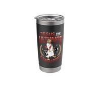 Jesus The Ultimate Deadlifter Stainless Steel Insulated Tumbler