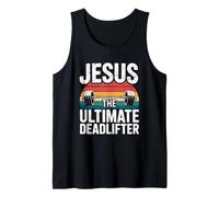 Jesus The Ultimate Deadlifter Tank Top