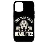 Jesus The Ultimate Deadlifter Tshirt Christian Deadlifting Case for iPhone 12/12 Pro