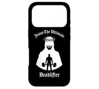 Jesus The Ultimate Deadlifter Tshirt Christian Deadlifting Case for iPhone 17 Pro