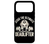 Jesus The Ultimate Deadlifter Tshirt Christian Deadlifting Case for iPhone 17 Pro Max