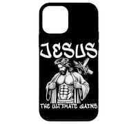 Jesus The Ultimate Gains Christian Fitness Workout Training Case for iPhone 12 mini