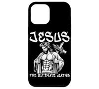 Jesus The Ultimate Gains Christian Fitness Workout Training Case for iPhone 12 Pro Max