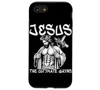 Jesus The Ultimate Gains Christian Fitness Workout Training Case for iPhone SE (2020) / 7/8