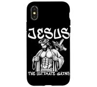 Jesus The Ultimate Gains Christian Fitness Workout Training Case for iPhone X/XS