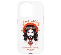 Jesus The Way Christian Gothic John 14:6 Bible Verse White Case for iPhone 15 Pro