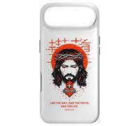 Jesus The Way Christian Gothic John 14:6 Bible Verse White Case for iPhone Air