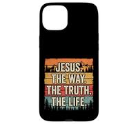 Jesus The Way The Life Christian Faith Case for iPhone 15 Plus