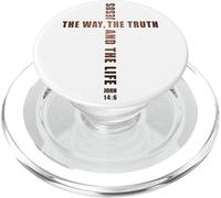 JESUS the WAY the TRUTH and the LIFE - John 14:6 Cross PopSockets PopGrip for MagSafe
