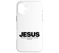 Jesus the Way the Truth Life Case for iPhone 16 Plus