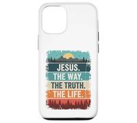 Jesus The Way The Truth Teh Life Christian Worship Bible Case for iPhone 12/12 Pro