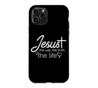 Jesus the way. the truth. the life. Christian Faith Design Case for iPhone 11 Pro