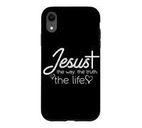 Jesus the way. the truth. the life. Christian Faith Design Case for iPhone XR