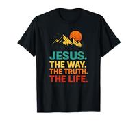 Jesus. The Way. The Truth. The Life. - Christian Faith T-Shirt
