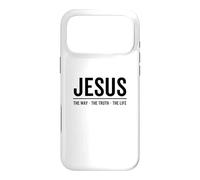 Jesus The Way The Truth The Life Faith Christian Bible Verse Case for iPhone 17 Pro Max
