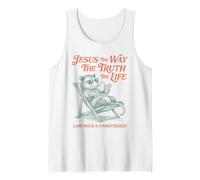 Jesus The Way The Truth The Life Funny Opossum Tank Top