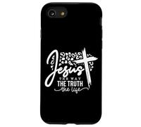 Jesus The Way The Truth The Life Message Case for iPhone SE (2020) / 7/8