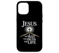Jesus The Way The Truth The Life Religious Message Jesus Case for iPhone 12/12 Pro