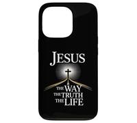 Jesus The Way The Truth The Life Religious Message Jesus Case for iPhone 13 Pro