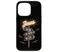 Jesus The Way The Truth The Life Religious Message Jesus Case for iPhone 13 Pro