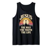Jesus The Way The Truth The Life Tank Top