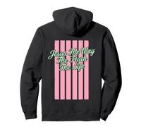 Jesus The Way The Truth The Life Vintage Pastel Pullover Hoodie