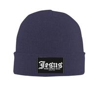 Jesus The Way Truth and The Life Unisex Watch Cap Windproof Work Hats Warm Knit Caps for Running Camping Cycling
