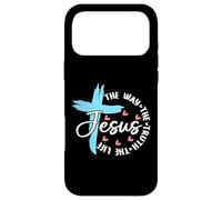 Jesus The Way Truth Life Bible Verse Christian Worship Case for iPhone 17 Pro Max