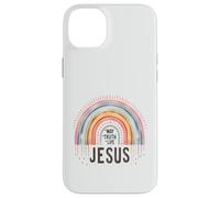 Jesus The Way Truth Life Christian Rainbow Scripture Case for iPhone 14 Plus