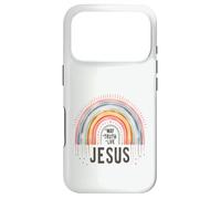 Jesus The Way Truth Life Christian Rainbow Scripture Case for iPhone 17 Pro