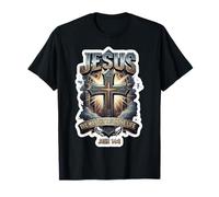 Jesus The Way Truth Life John 14:6 Christian Bible Quote T-Shirt
