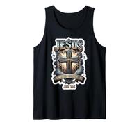 Jesus The Way Truth Life John 14:6 Christian Bible Quote Tank Top