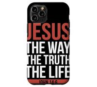 Jesus The Way Truth Life John 14 6 Christian Bible Verse Case for iPhone 11 Pro